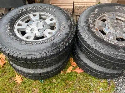 4 PNEUS YOKOHAMA ÉTÉ 265 75R15