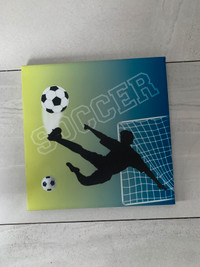 Soccer Canvas 15.5 inches c 15.5 inches 