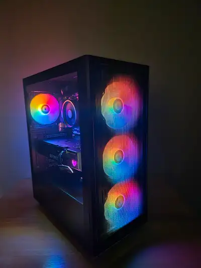 Mid-range RGB Gaming PC - AMD Ryzen 5 7500F+Nvidia RTX 4060 Ti, View more
