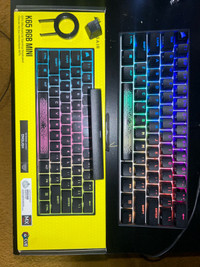 Corsair k65 RGB mini gaming keyboard