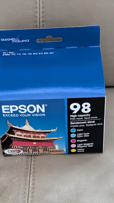 Epson photo printer ink set high capacity, View more