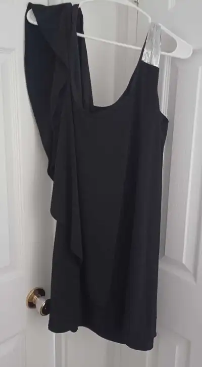 Black prom dress, View more