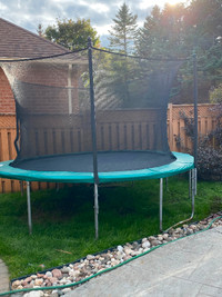 Kids 12 ft outdoor trampoline