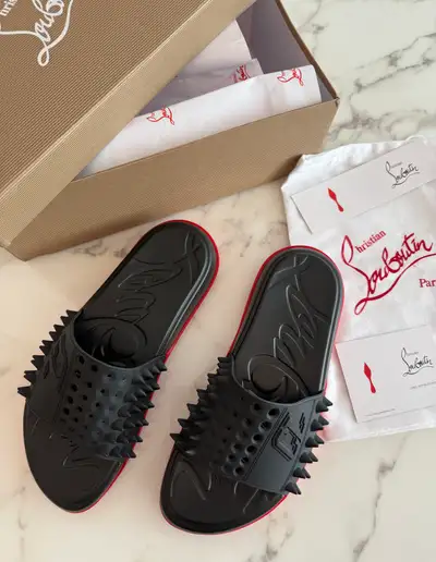 Christian Louboutin men’s slides size 9