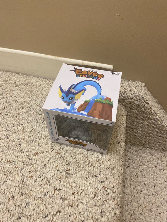 Eevee and friends vapourion figure (unopened) in Arts & Collectibles in Kingston - Image 2