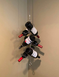 Hanging 6 Bottle Wine Rack