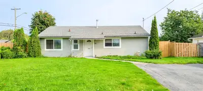 This unfurnished, bright, spacious, and private 3-bedroom, 1-bath house in Kitimat's Nechako neighbo...