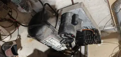 Compbell Hausfeld 5 HP 20Gallon Air compressor set , 3 in 1 Filtter, Regulator, Lubicator and with 5...