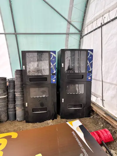 4 Vending Machines – New (Stored) – Seaga VC630 – $3,500, View more