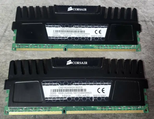 CORSAIR VENGEANCE DDR3 16GB (2X8GB) 1600MHZ RAM64623145557635121