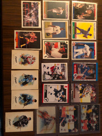 Sports (hockey, baseball, and other) card collection