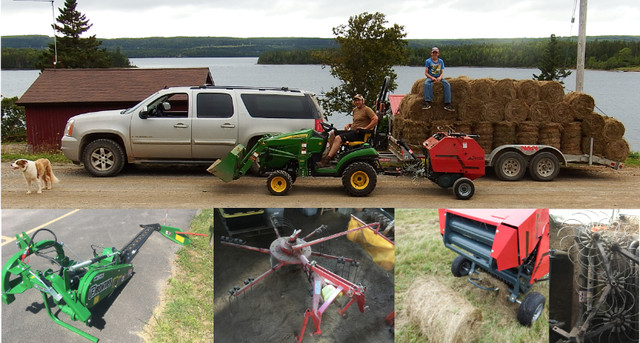 Hay Making Package for Small Tractor in Farming Equipment in Cape Breton