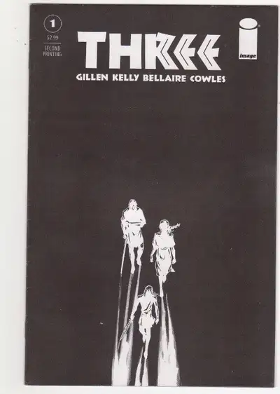 Image Comics - Three - complete series of 5 comics., View more