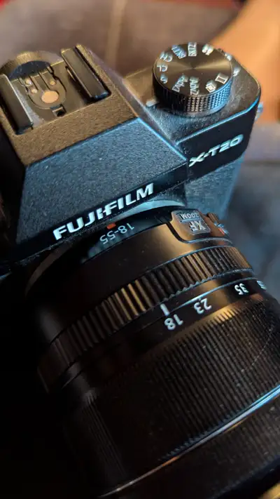 I am selling my Fujifilm X-T20 Mirrorless Digital Camera w/XF18-55mm rarely used and in great condit...