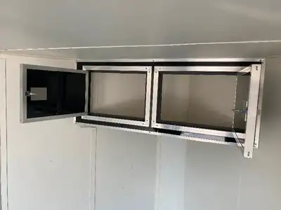 Enclosed 14 ft Cargomate motorcycle trailer. Hauls 2 motorcycles.Brakes and wheel bearings reworked....
