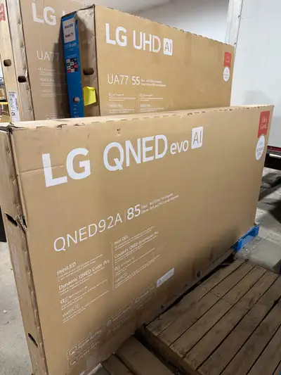 85” LG 4K QNED AI, View more
