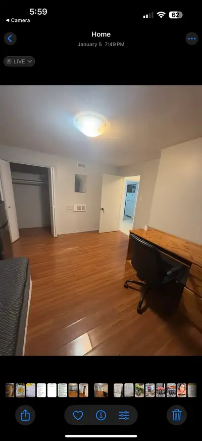 Room available in Waterloo from 15 February 2026.