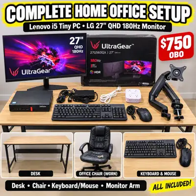 Complete Home Office Setup, View more