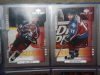 Cartes de hockey Upper Deck MVP various collections