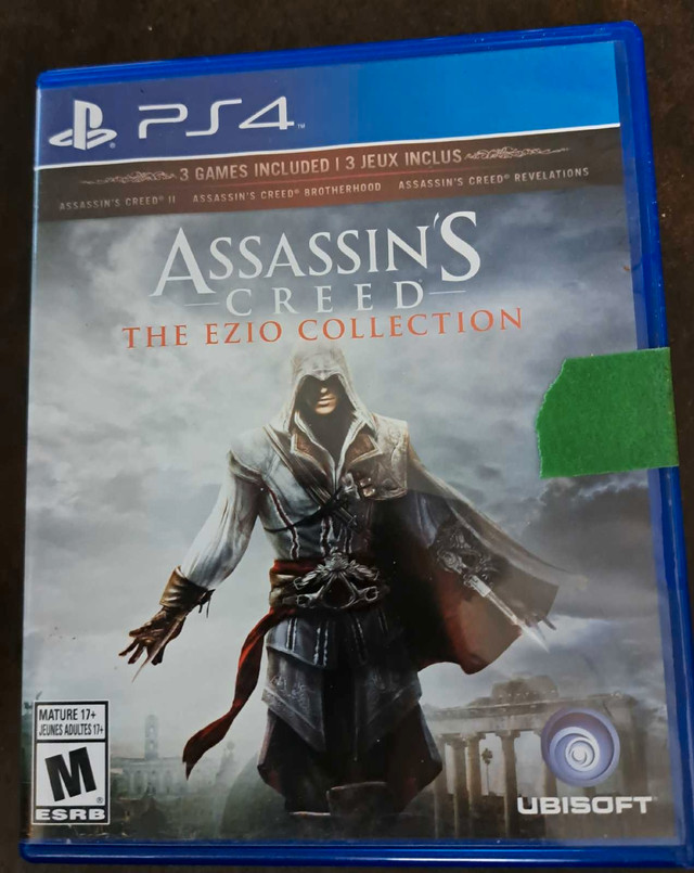 PS4 Assassin's Creed Enzio Collection Trilogy dans Sony PlayStation 4  à Shawinigan