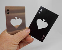 Metal Playing Card Bottle Opener - Brand New - Gift Gifting