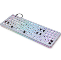 Drop Shift Mechanical Keyboard Anodized Aluminum Gray, Barebones