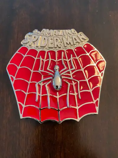 Amazing Spider-Man belt buckle, View more