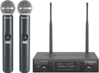 Phenyx Pro Wireless Microphone System Dual Wireless Mics