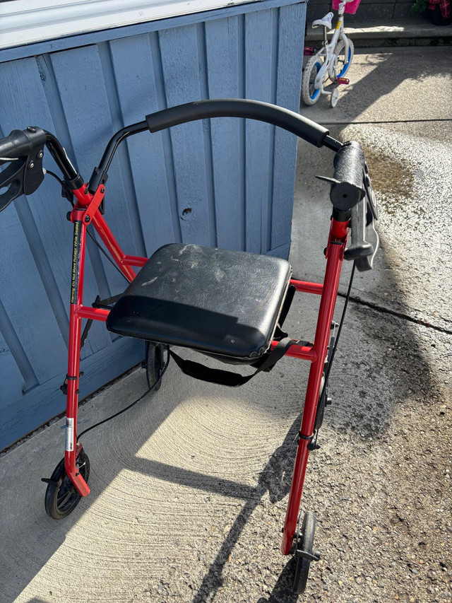 Compact foldable  walker  in Health & Special Needs in Prince George