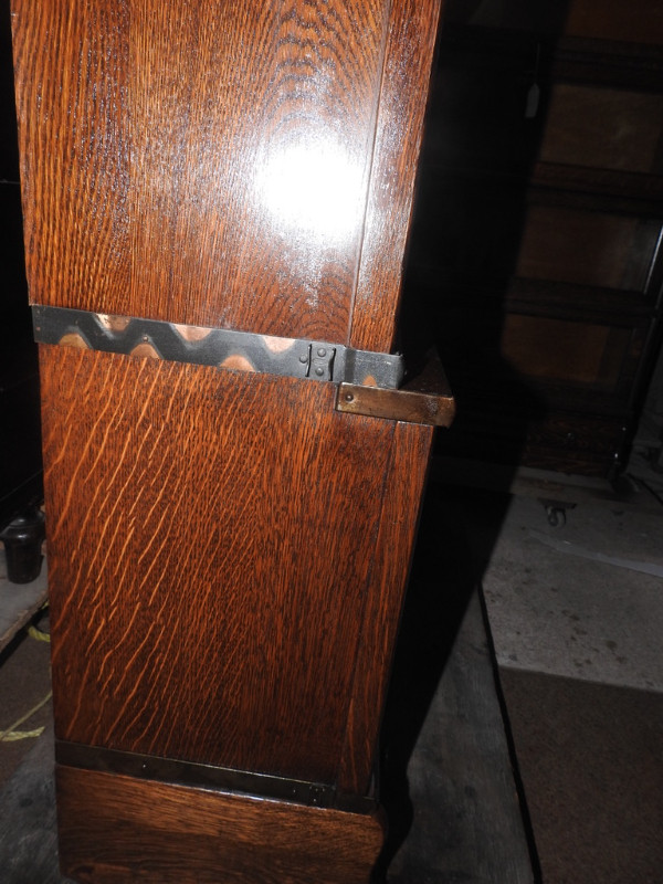 antique barrister bookcase (Macey), step back circa 1910 in Bookcases & Shelving Units in Hamilton - Image 2