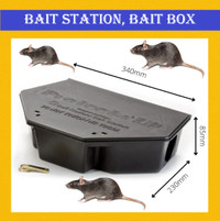 Kitchener Bait Stations for rats mice rodents, call text