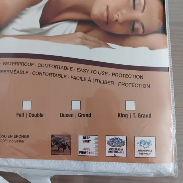 Couvre - matelas neuf pour lit simple in Bedding in City of Montréal - Image 4
