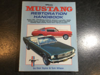 1965-70 Mustang Restoration Manual Notchback Fastback Convertibl