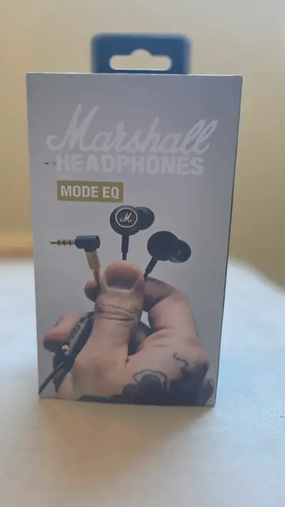 Marshall Mode EQ Black and Brass in-Ear Headphone (SEALED), View more