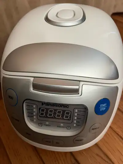 Panasonic Rice Cooker, 6-Cup Uncooked/12-Cup Cooked Fuzzy Logic , View more