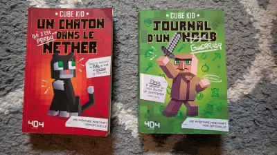 5$ CHACUN Minecraft romans excellent état Candiac J5R4R5 , View more