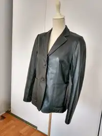 genuine leather jacket size S