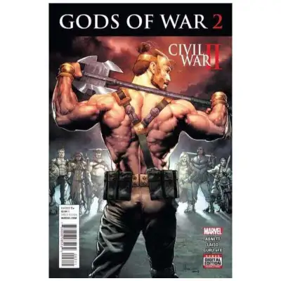Civil War II: Gods of War #2 MARVEL COMICS ABNETT, LAISO, VF/NM., View more
