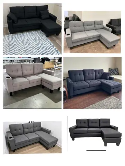 Sectional Sofa L Shape Couch Sectional Couch 3 Seater Sofa Couch, View more