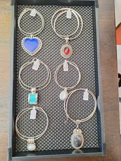 solid sterling silver necklaces, View more