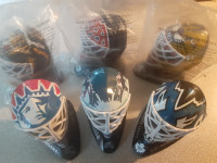 LOT DE MINI CASQUES DE GARDIENS DE BUT DE MCDONALD 1996