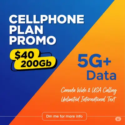 Full Feature Mobile Plan for $40, View more