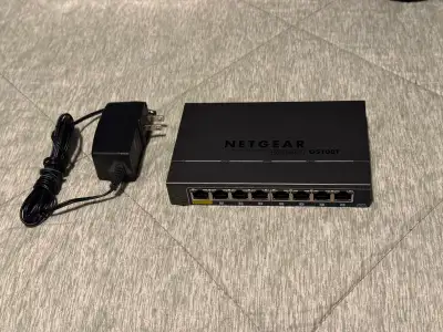 Netgear GS108T Ethernet Switch, View more