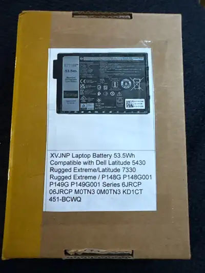 Dell XVJNP Laptop Battery, View more