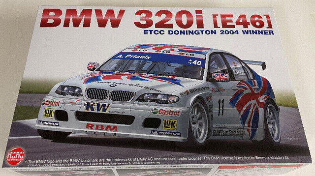 NuNu 1/24 BMW 320i E46 2004 ETCC Donington Winner in Toys & Games in Burnaby/New Westminster