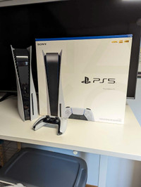 PS5 console + games