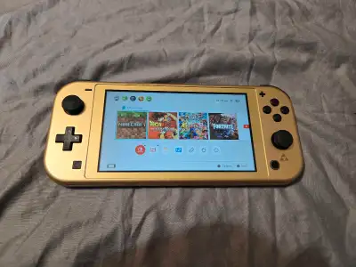 Gold Nintendo Switch Lite Zelda Edition, View more