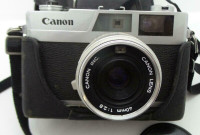 Canon Canonet 28 40mm f2.8 Lens 35mm Film Rangefinder Camera