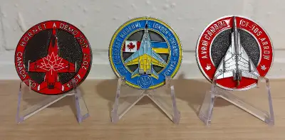 Aviation Challenge Coins - Avro Arrow CF-18 Demo MIG-29, View more