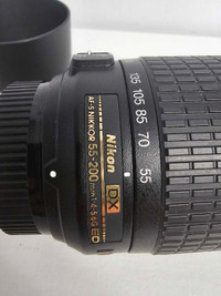 Nikon AF-S 55-250mm Zoom lens 